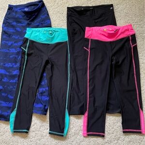 4 GAP, Energy Zone, Xersion Leggings Set for Active Wear - Small